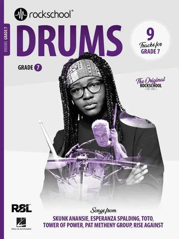 Rockschool Drum Exam Book – Grade 7 (2024)