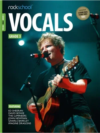Rockschool: Vocals Grade 3 – Male (Book/Download Card) 2014 Onwards Syllabus