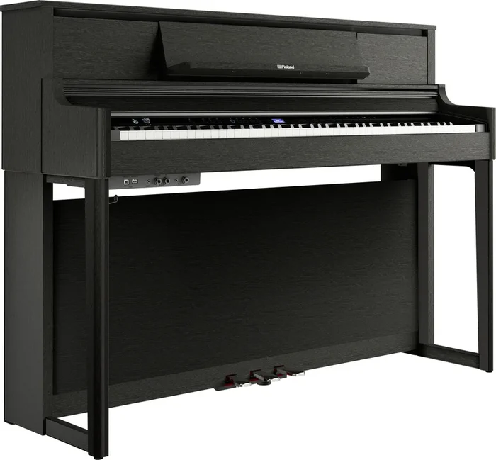 Roland LX-5-CH Digital Upright Piano Charcoal Black