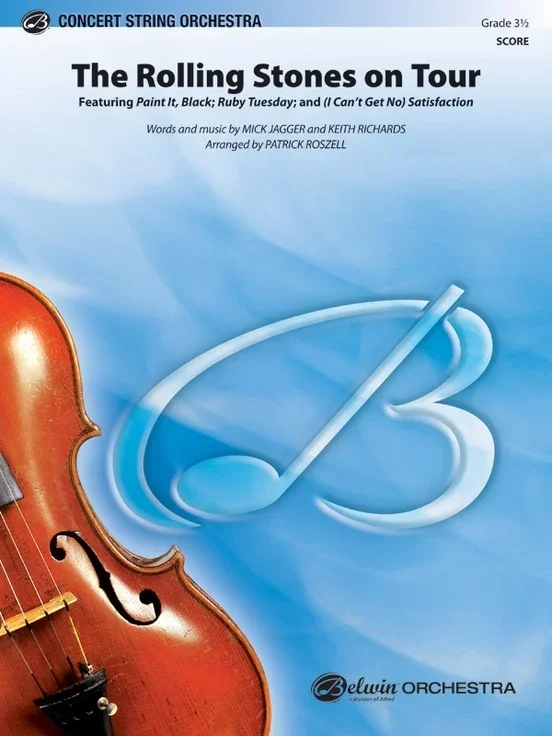 Rolling Stones On Tour String Orchestra Gr 3.5