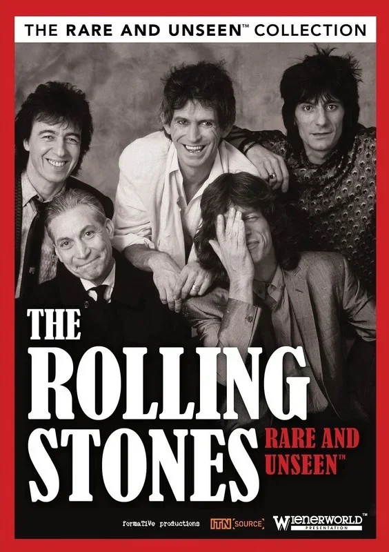 Rolling Stones Rare And Unseen DVD Book