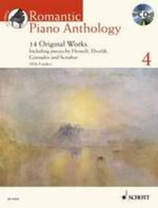 Romantic Piano Anthology Book 4 Book/CD Book