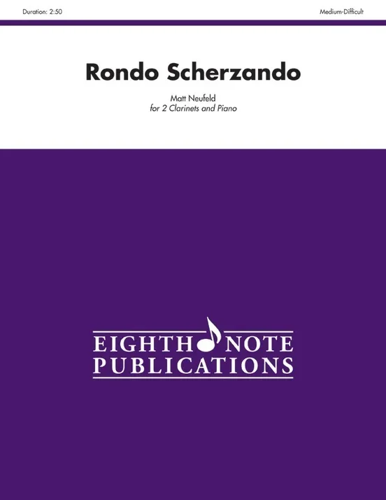 Rondo Scherzando 2 Clarinets/Piano