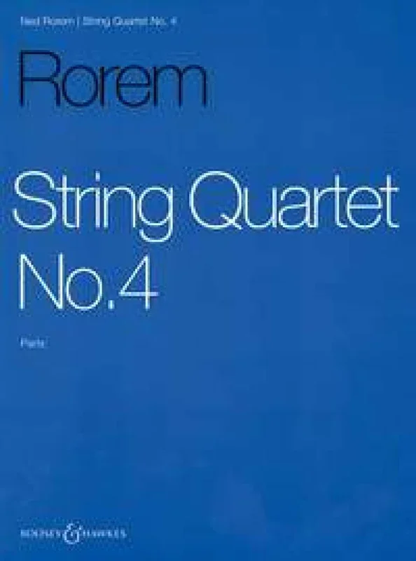 Rorem: String Quartet No. 4