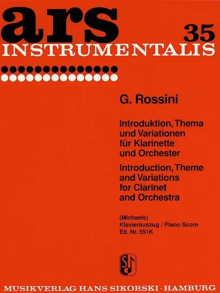 Rossini: Introduction, Theme and Variations