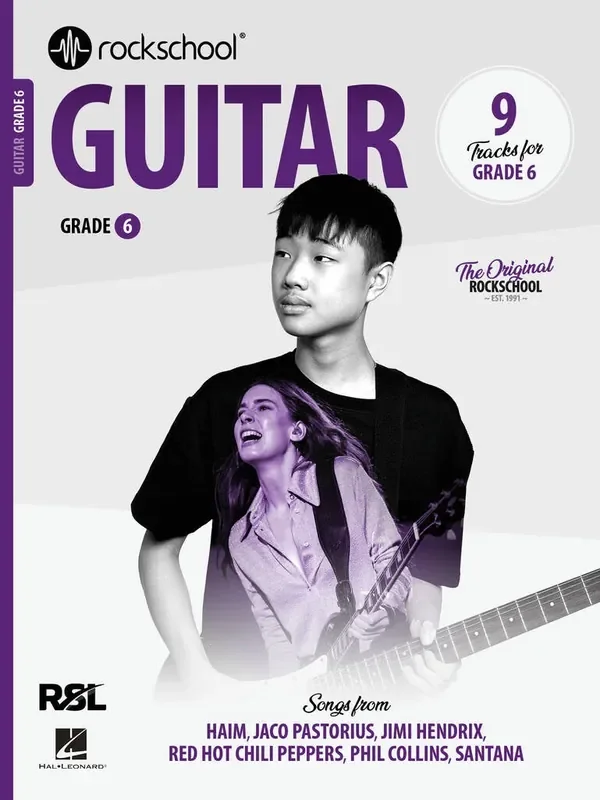 RSL Rockschool Guitar From 2024 – Grade 6