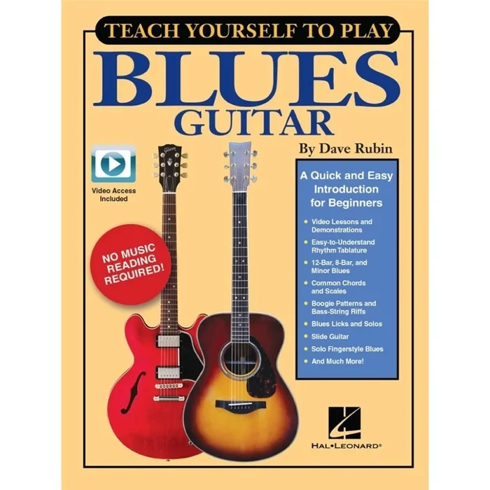 Rubin, Dave – Teach Yourself to Play Blues Guitar