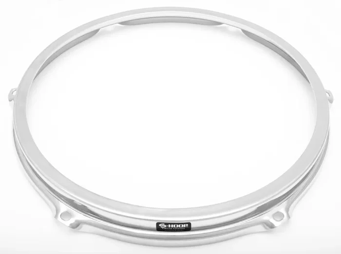 S-HOOP 12″ 6 Hole Chrome/Steel S-Hoop