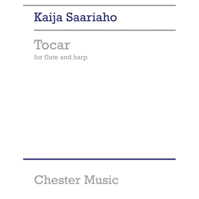Saariaho, Kaija – Tocar (Version for Flute and Harp)