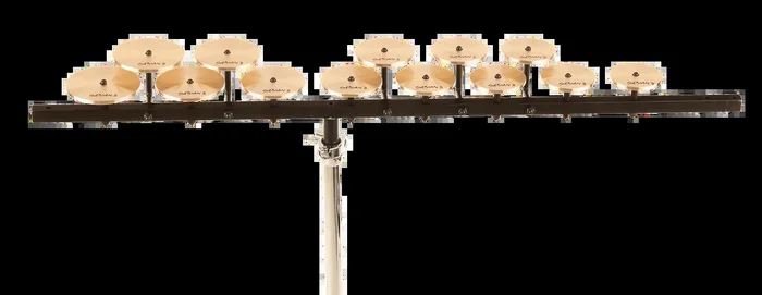 SABIAN CROTALE SET(13) HIGH 1 OCTAVE w/BAR