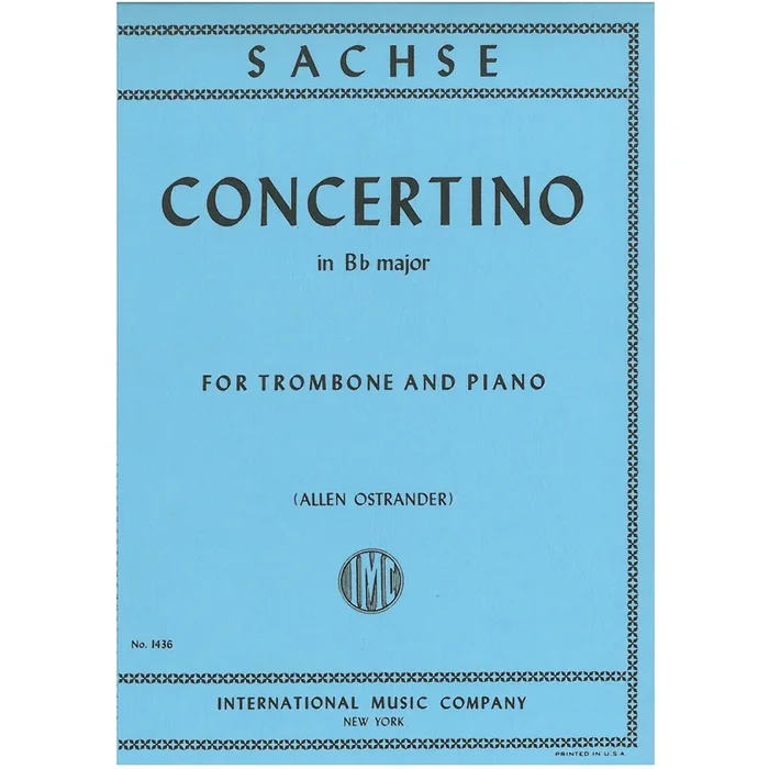 Sachse, Ernst – Concertino BbMajor
