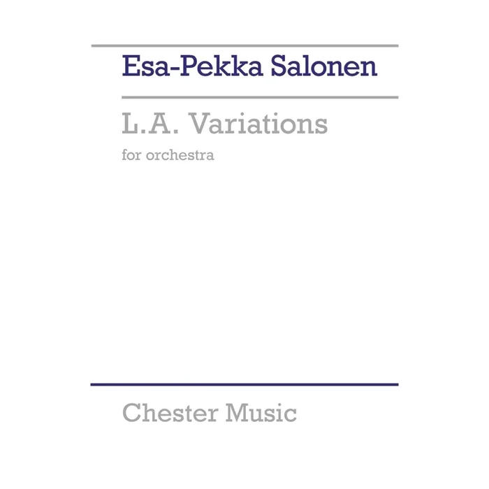 Salonen, Esa-Pekka – L.A. Variations