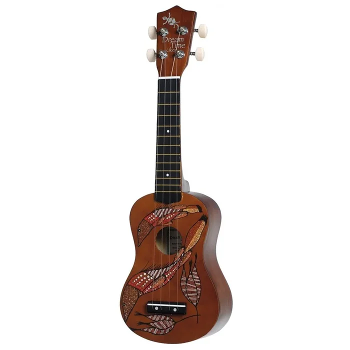 Sanchez ‘Dreamtime’ Aboriginal Soprano Ukulele (Fish)