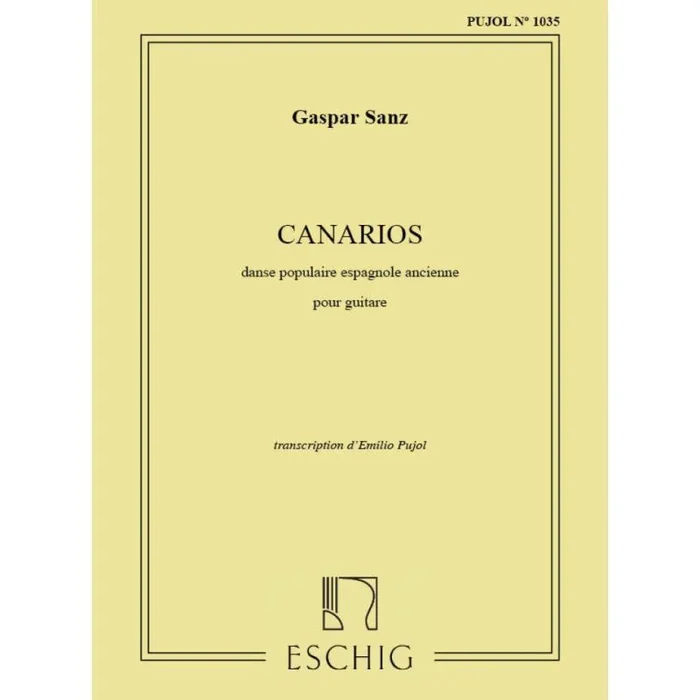 Sanz, Gaspar – Canarios