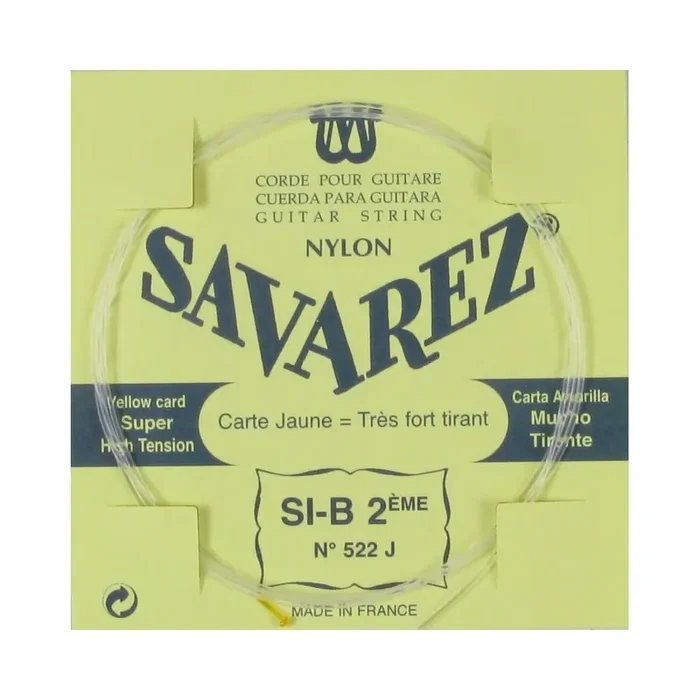 Savarez 521J Rectified Nylon E-1st Single String, Very High Tension .029