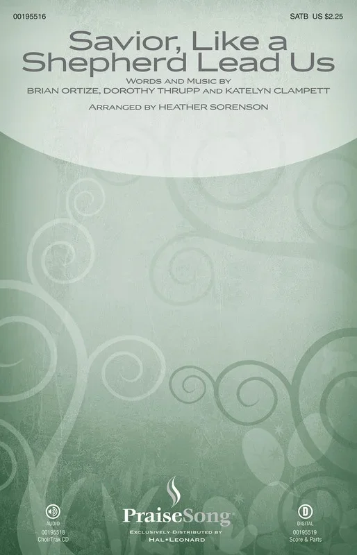 Savior Like A Shepherd Lead Us ChoirTrax CD (CD Only)