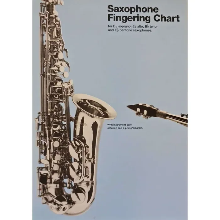 Saxophone Fingering Chart