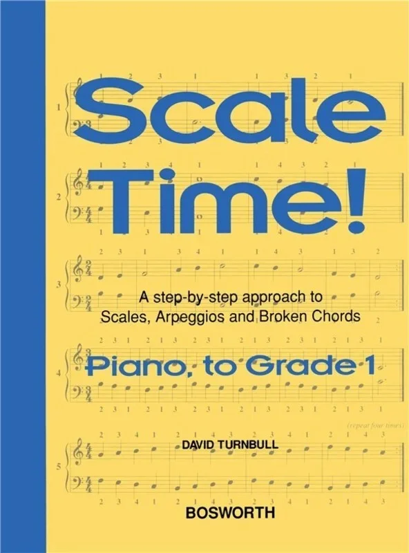 Scale Time Piano Gr 1 Turnbull ABRSM Book