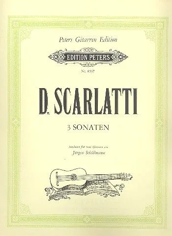 Scarlatti : 3 Sonatas: Guitar Duet