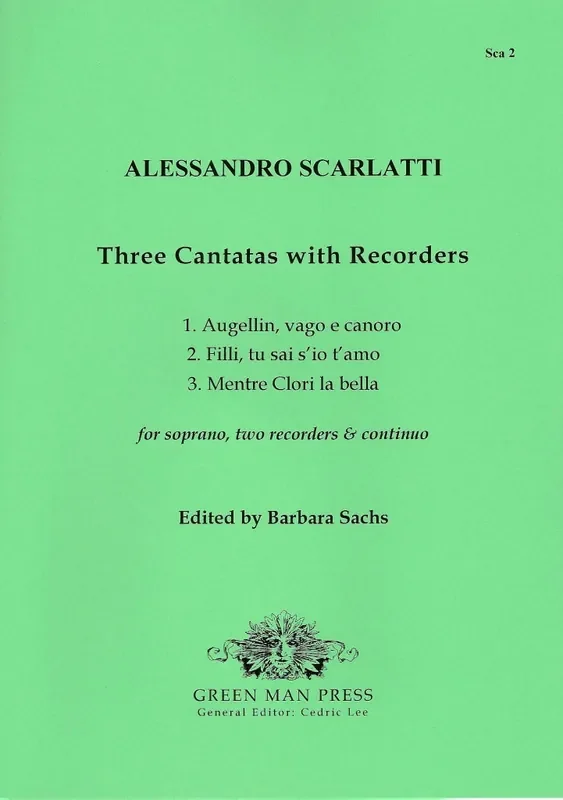 Scarlatti Three Cantatas with Recorder
