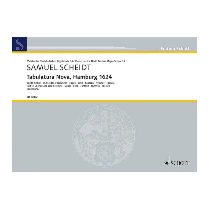 Scheidt, Samuel – Tabulatura Nova Vol. 34
