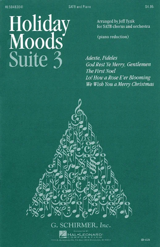 Schirmer – Holiday Mood Suite 3 SATB Divisi