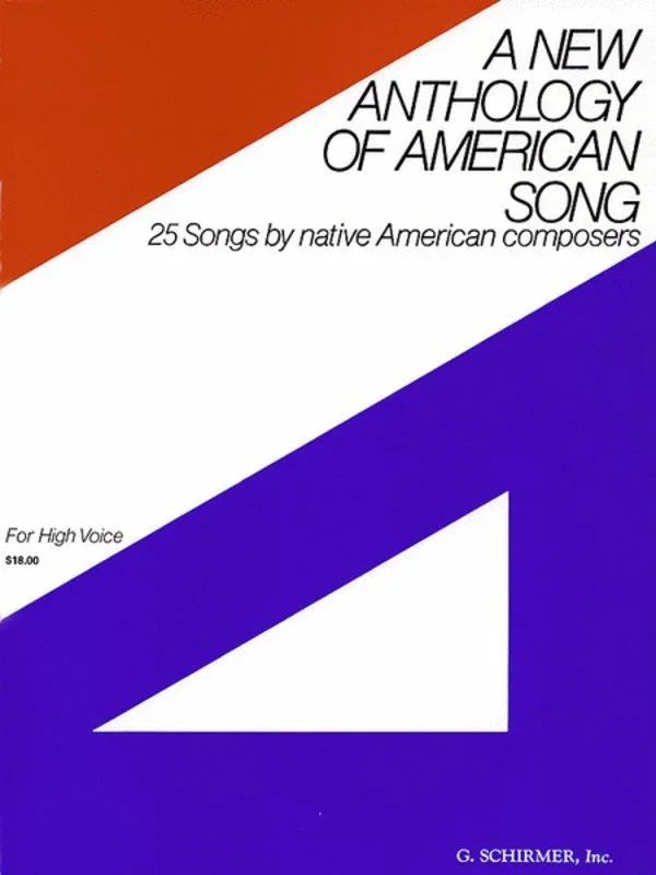 Schirmer – New Anthology Of American Song High Voice