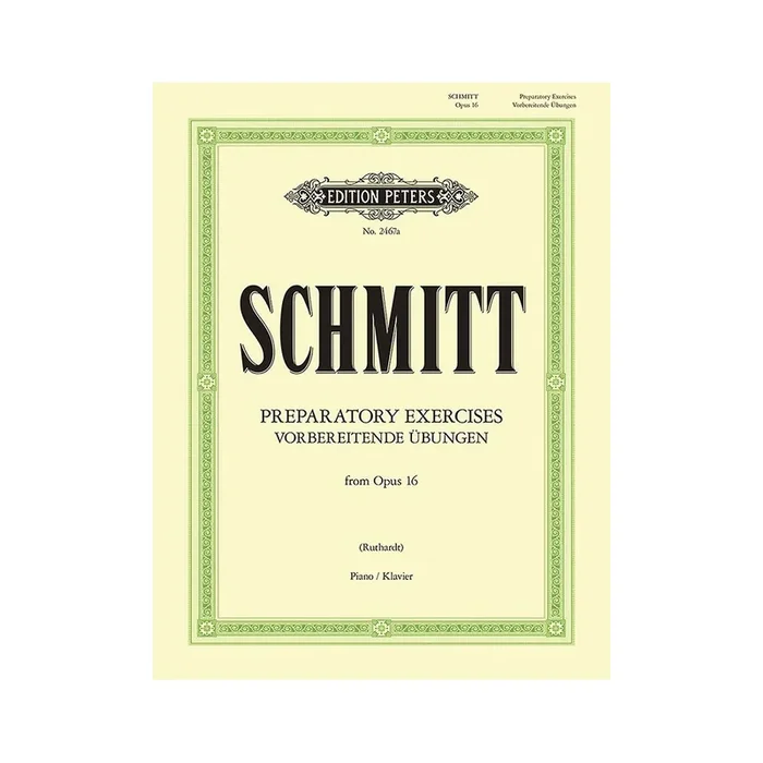 Schmitt, Aloys – Preparatory Exercises