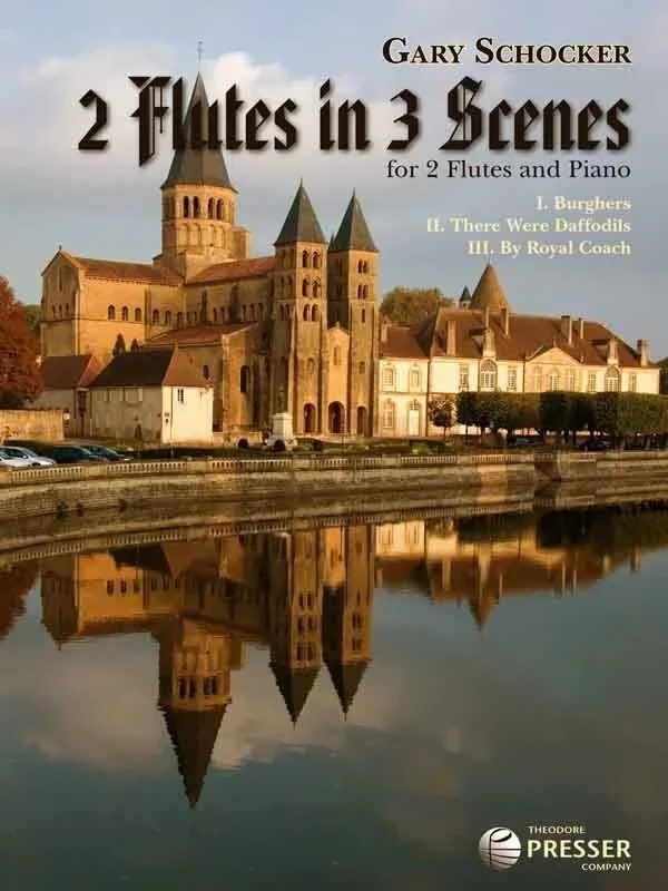Schocker – Two Flutes In Three Scenes 2 Flutes/Piano (Softcover Book)