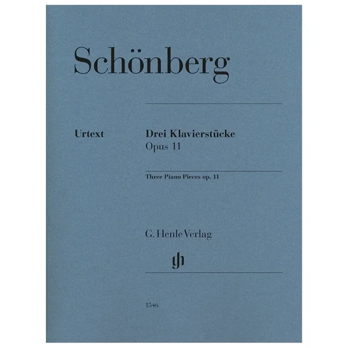 Schoenberg, Arnold – 3 Klavierstücke op. 11 op. 11