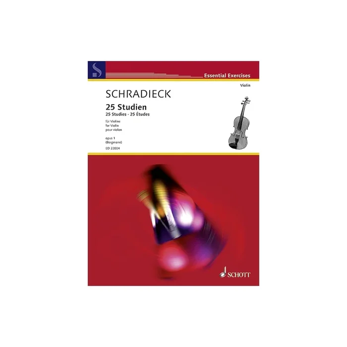Schradieck, Henry – 25 Studies op. 1