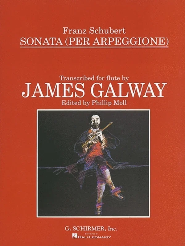 Schubert – Sonata Arpeggione For Flute/Piano (Softcover Book)