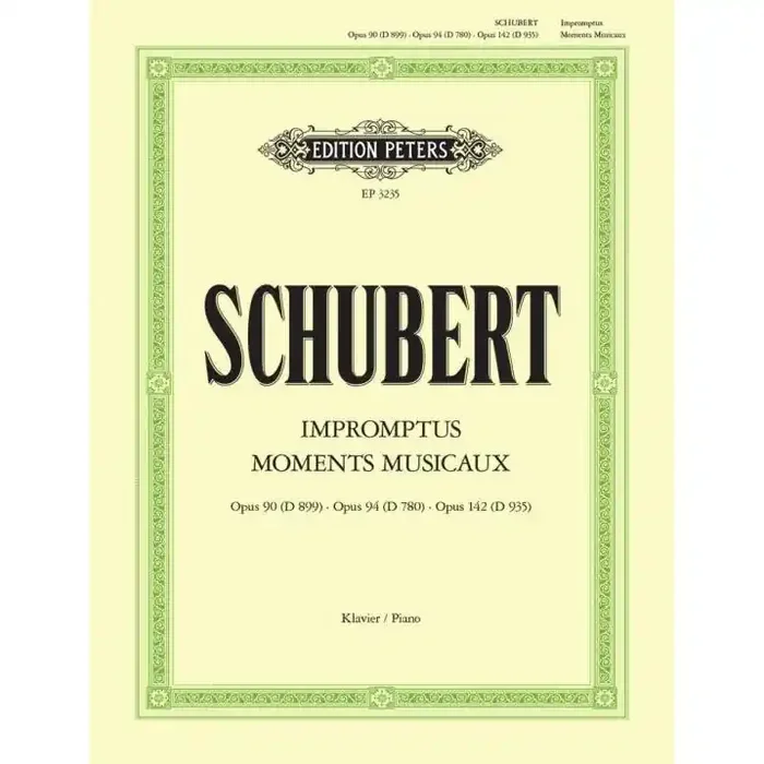 Schubert, Franz Impromptus & Moments Musicaux