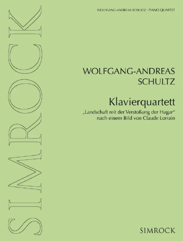 Schultz – Klavierquartett Score/Parts