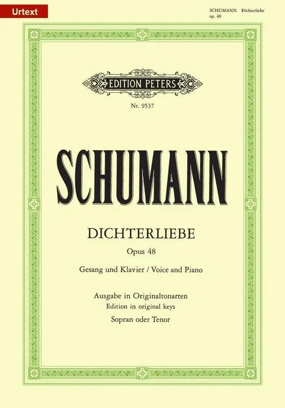Schumann – Dichterliebe Op 48 High Voice (Softcover Book)