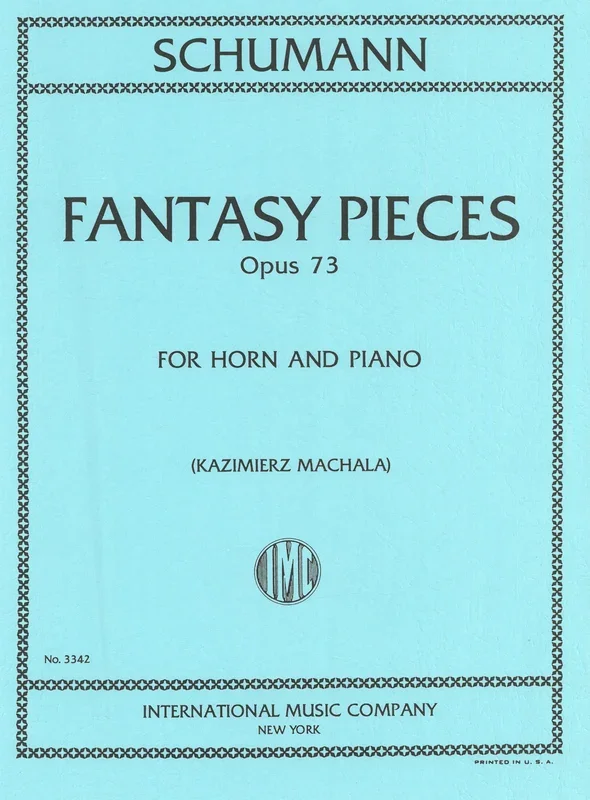 Schumann: Fantasy Pieces, Op. 73 (arr. for horn & piano)