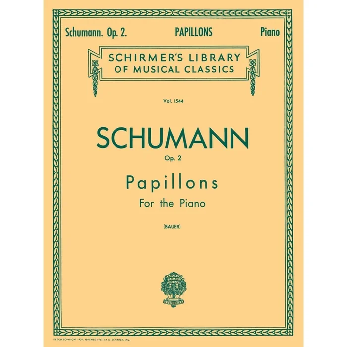 Schumann, Robert – Papillons (Butterflies), Op. 2