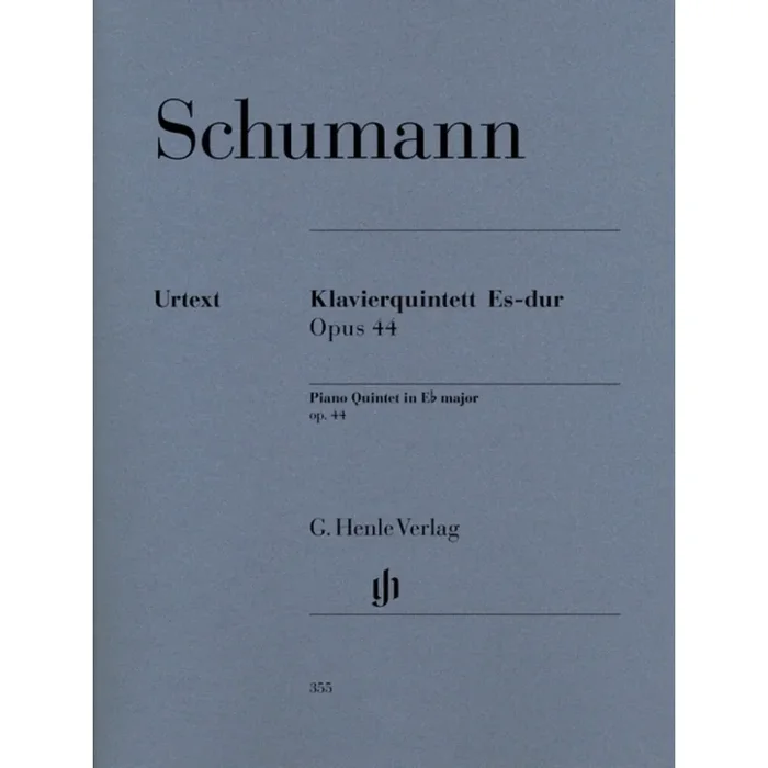 Schumann, Robert – Piano Quintet in E flat op. 44 op. 44