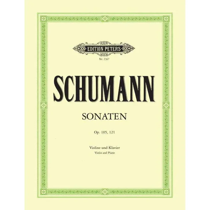 Schumann Sonaten (for Violin and Piano)