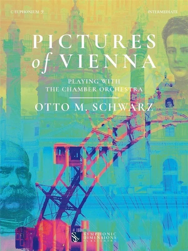 Schwarz – Pictures Of Vienna Euphonium Bc Bk/Ola Sftcvr/Online Audio (Euphonium)