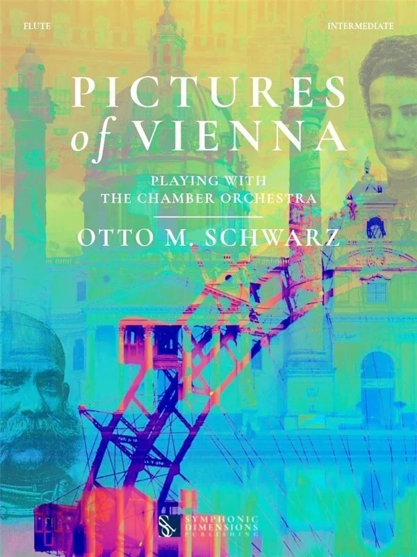 Schwarz – Pictures Of Vienna Flute Bk/Ola Sftcvr/Online Audio (Flute)