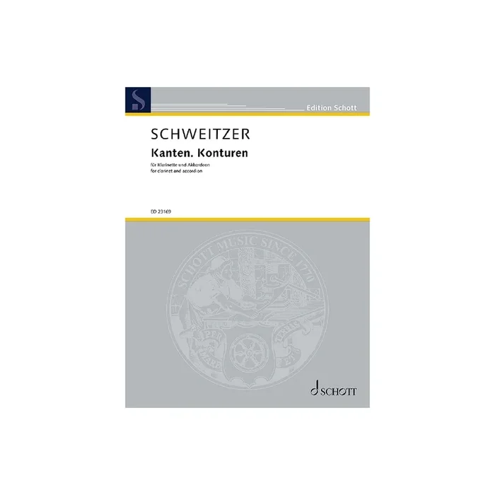Schweitzer, Benjamin – Kanten. Konturen