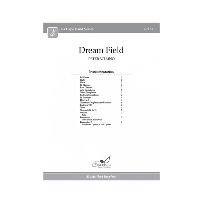 Sciaino, Peter – Dream Field