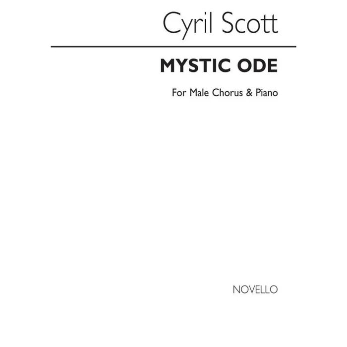 Scott, Cyril – Mystic Ode (Sa)/Ttbb/Piano (Sa Are Optional)