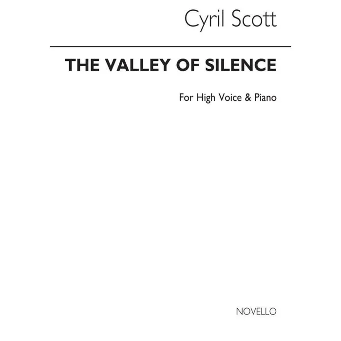 Scott, Cyril – The Valley Of Silence Op74 No.4