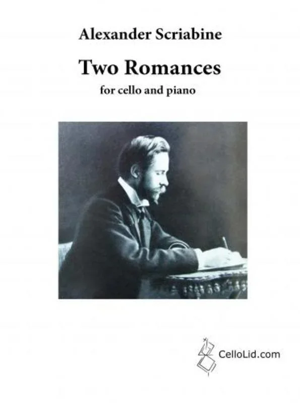 Scriabin – 2 Romances For Cello/Piano Softcover Book (Cello)