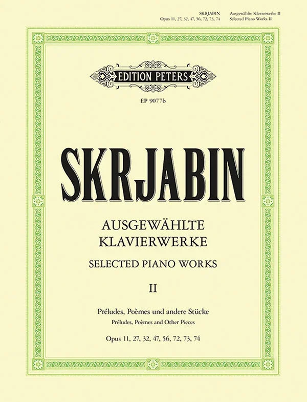 Scriabin: Piano Works – Volume 2