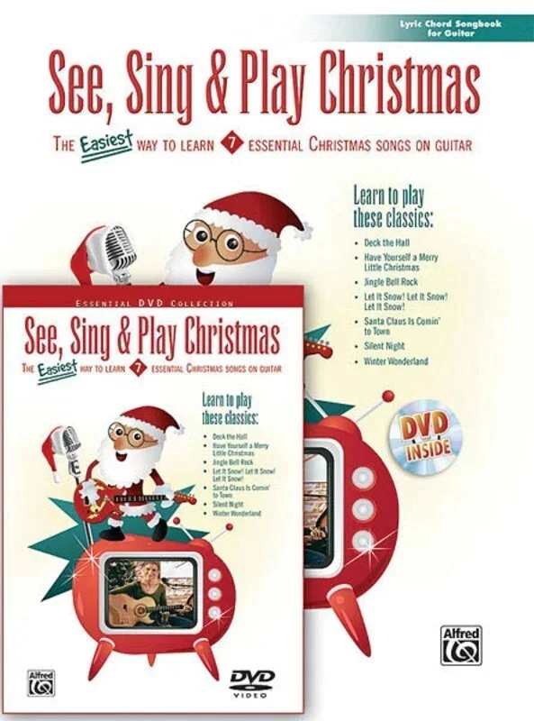 See Sing and Play Christmas Book/DVD (Softcover Book/DVD)