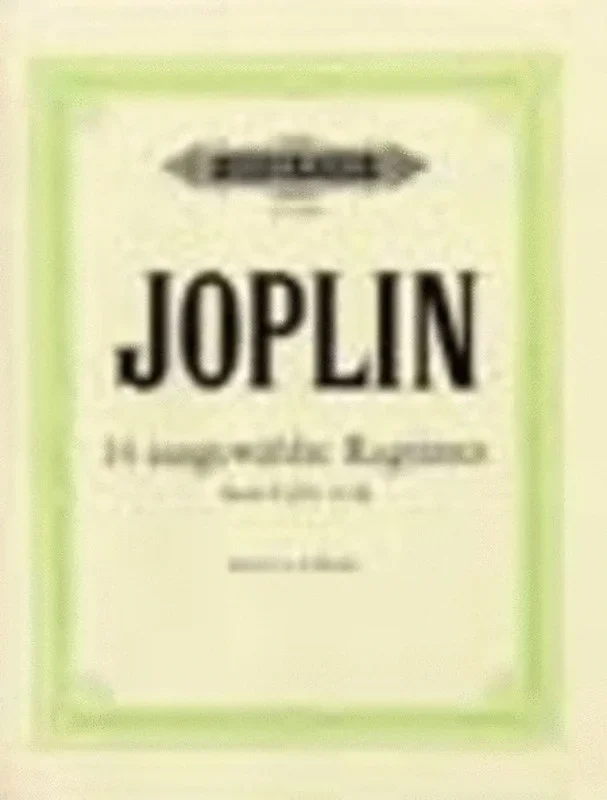 Selected Ragtimes 14 Book 2 Nos 8-14 Pd (Softcover Book)