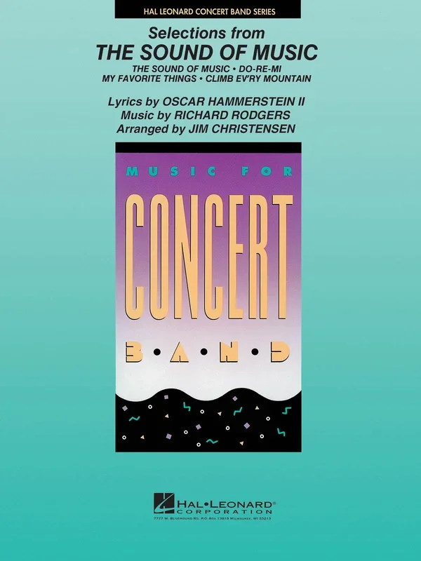 Selections from The Sound of Music: Hal Leonard Concert Band